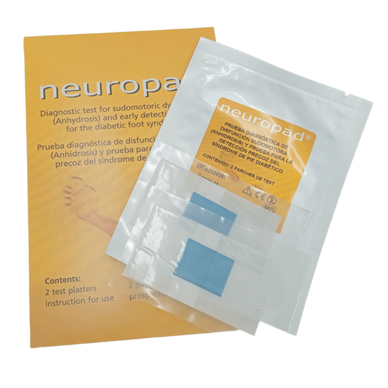TEST DETECCIÓN PIE DIABÉTICO NEUROPAD – SOBRE 2 UNIDADES